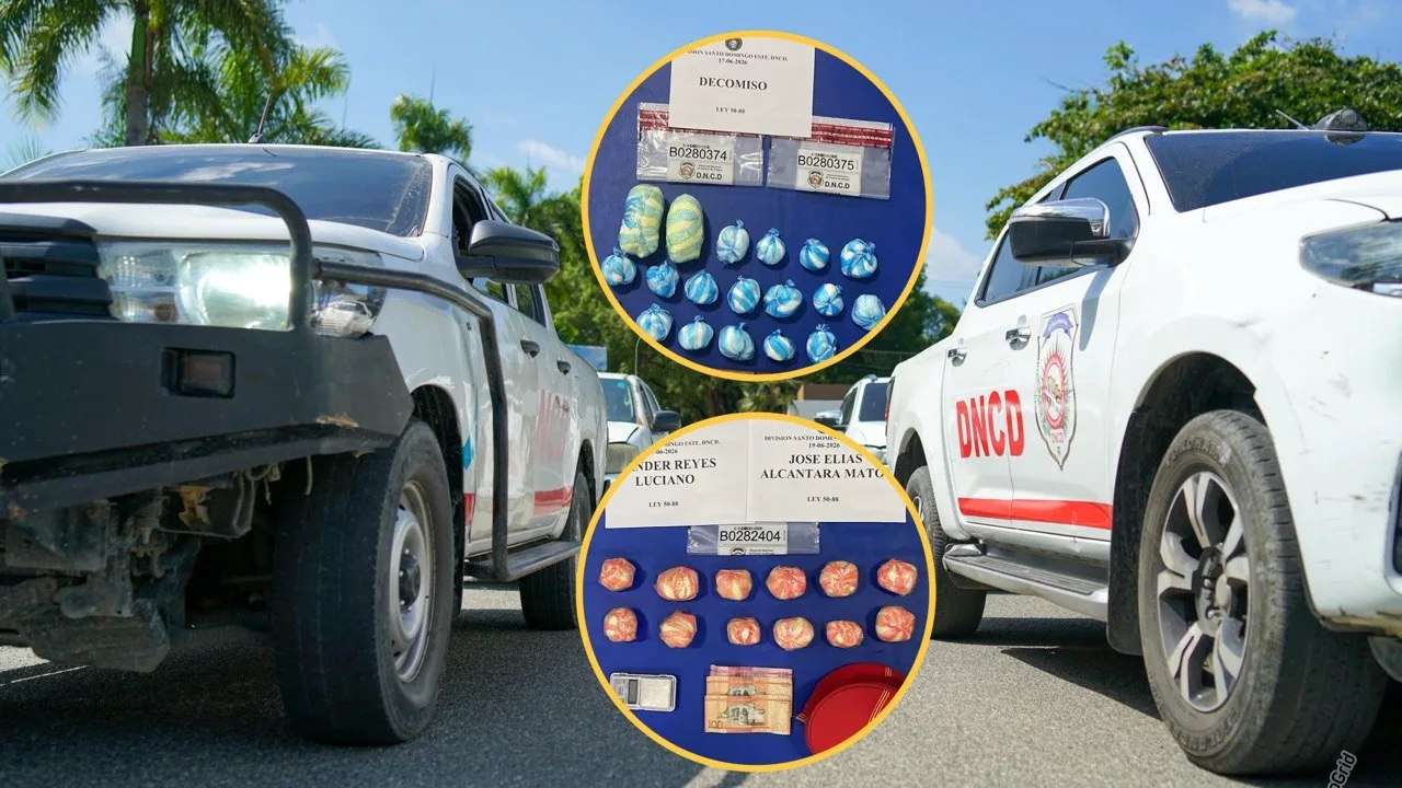 Operativos contra el microtráfico se extienden a SDE; incautan más de 17,000 gramos de drogas