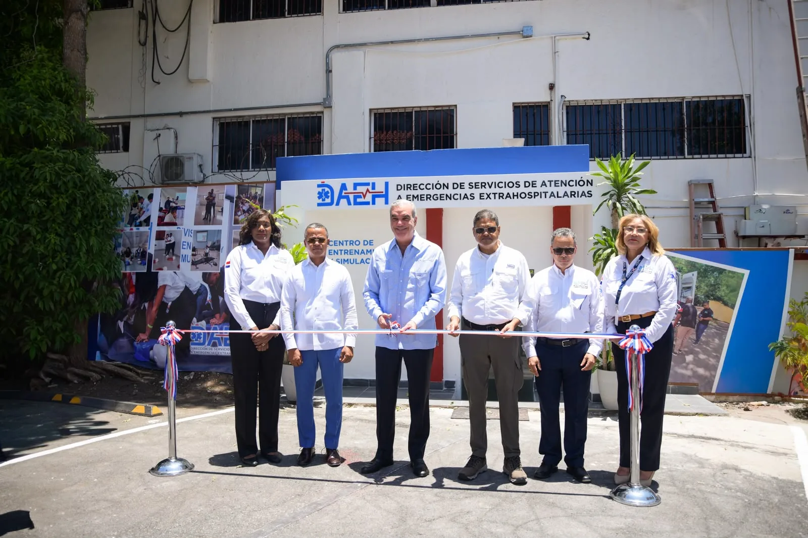 Presidente Abinader deja inaugurado Centro de Entrenamiento y Simulación de la DAEH