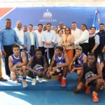 Ministro Kelvin Cruz inicia construcción del techado multiuso de Matanzas, Peravia, con inversión de RD$28 millones