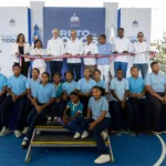 Presidente Abinader inaugura techado multiuso escolar en Duvergé para ampliar las actividades educativas y deportivas en beneficio de más 388 estudiantes y de toda la comunidad