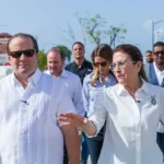 Carolina y Paliza supervisan trabajos finales del Paseo 30 de Mayo y anuncian su inauguración la próxima semana