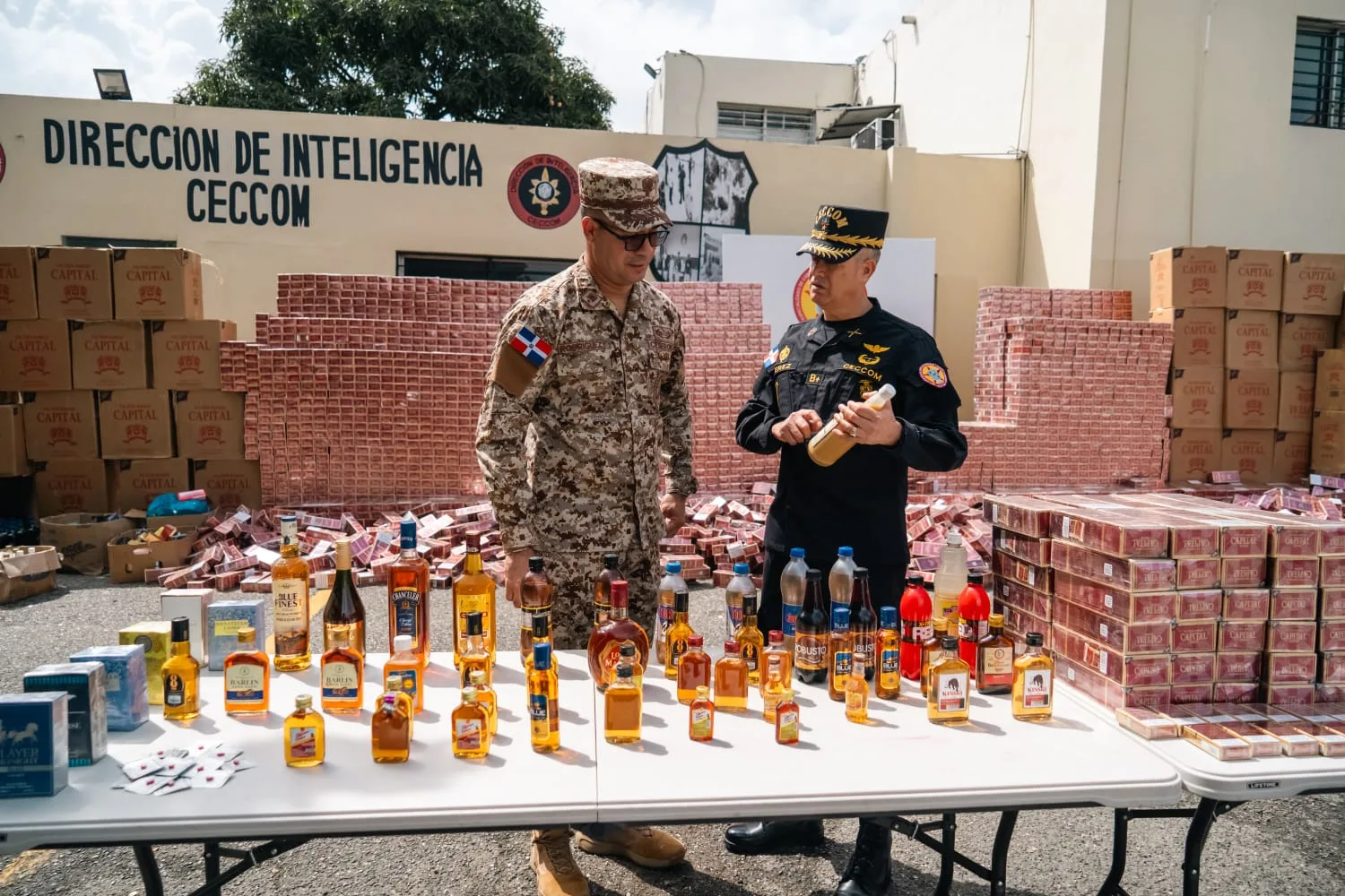 CESFRONT entrega a CECCOM más de tres millones de unidades de cigarrillos incautados en la frontera