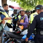 INTRANT y organismos de seguridad intervienen 15 paradas de motoconcho; eliminan tres, retienen 64 motocicletas y realizan 247 pruebas de alcoholemia