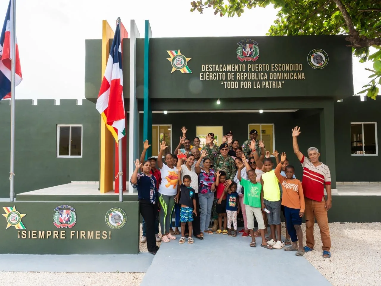 Ejército fortalece capacidad de respuesta en la frontera sur con la remodelación del destacamento de Puerto Escondido