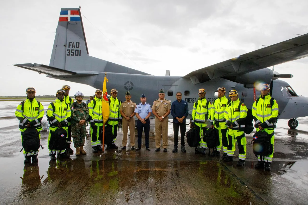 República Dominicana despliega equipo especializado de las Fuerzas Armadas hacia Venezuela como parte de la Operación Quisqueya Solidaria 2026