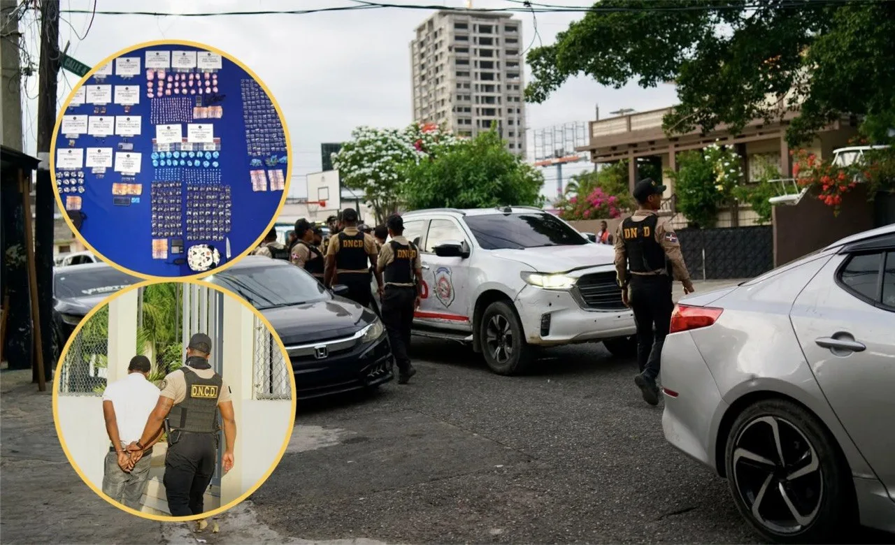 Siguen atacando el microtráfico en SDE; decomisan más de 14,000 gramos y arrestan a 56 personas