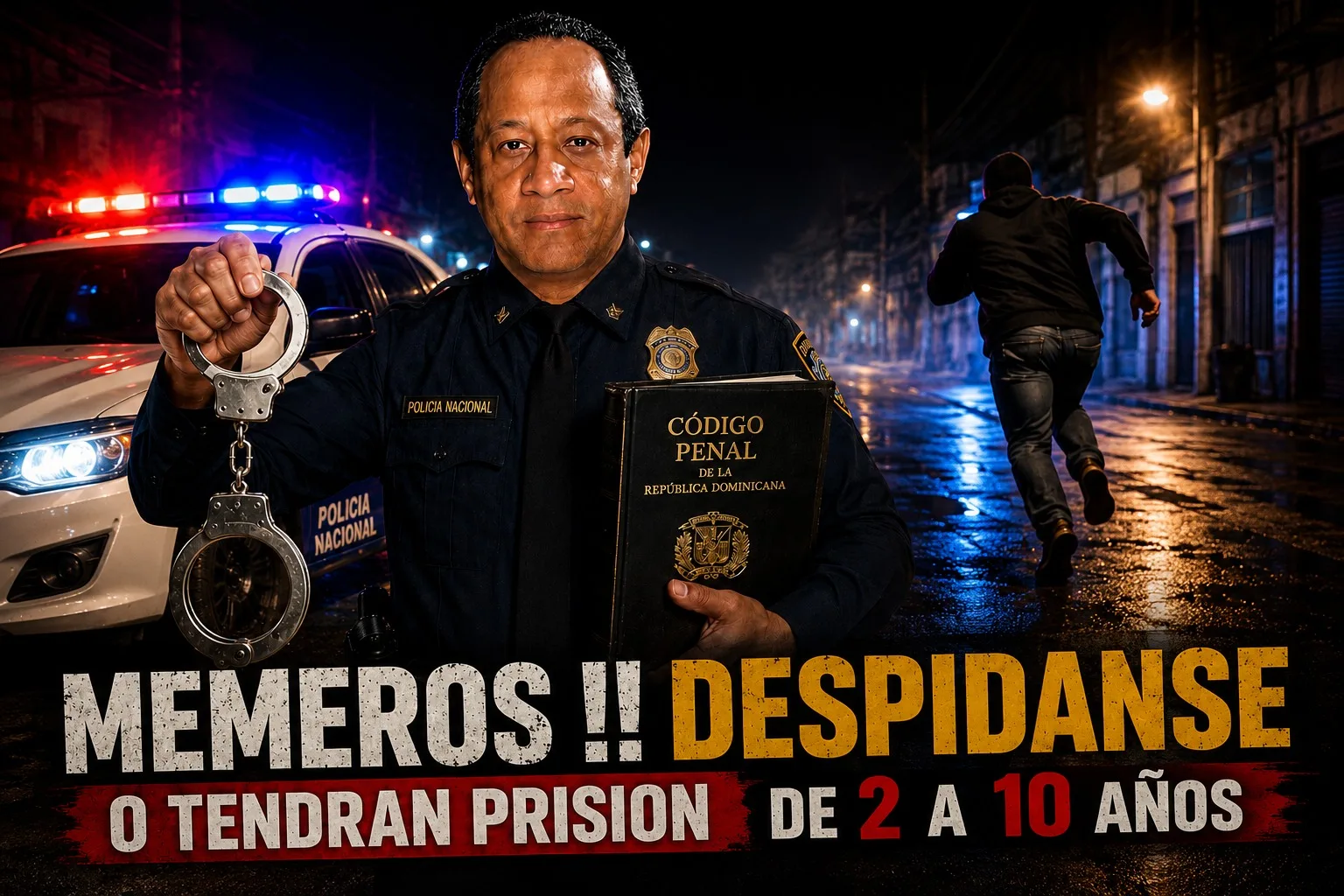 Abogado llama a memeros a despedirse ante penas de 2 a 10 años en el nuevo Código Penal