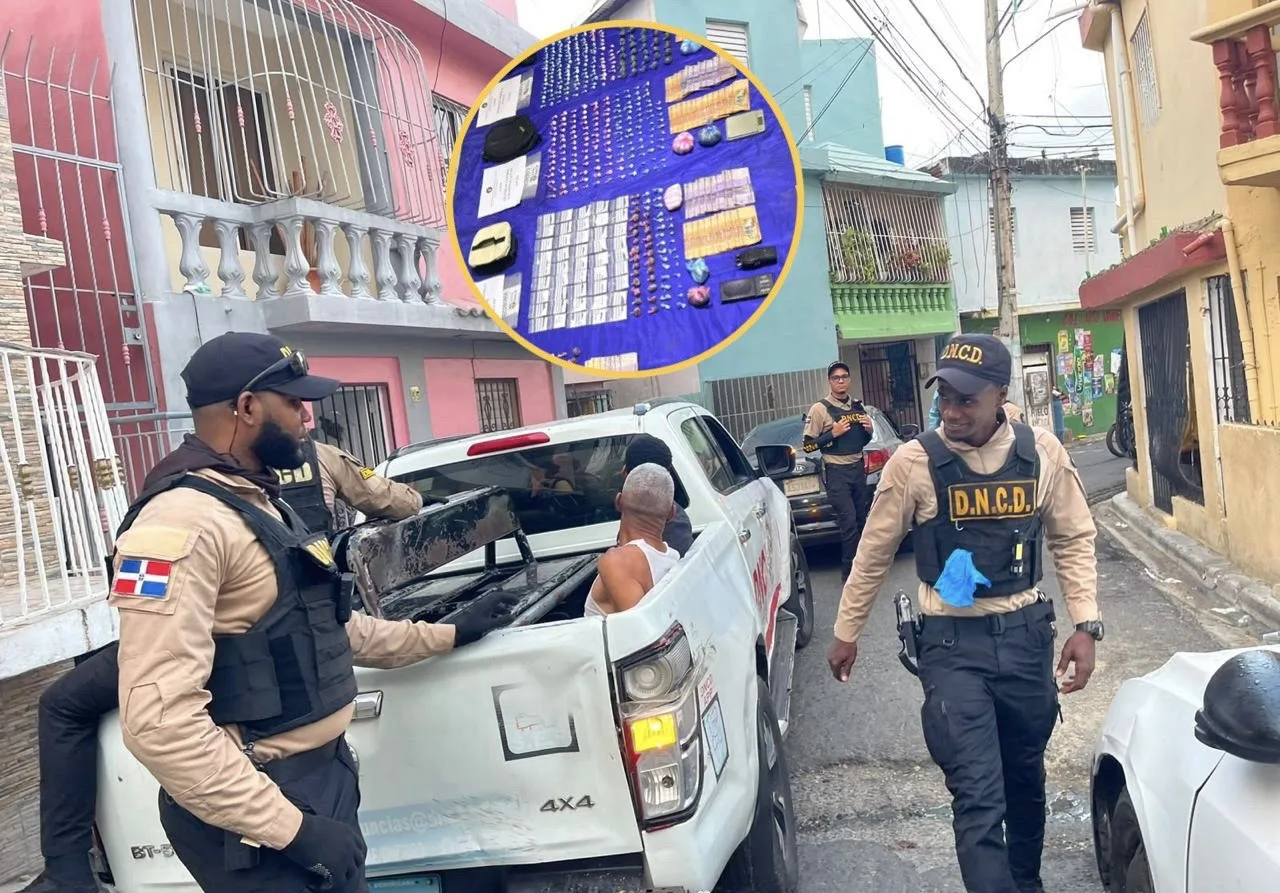 DNCD golpea de nuevo al microtráfico en Boca Chica: 12 detenidos y más de 1,500 gramos ocupados