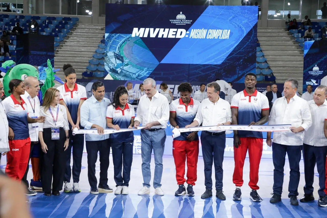 Presidente Abinader inaugura pabellones de voleibol y taekwondo en Centro Olímpico previo a inicio de XXV Juegos Centroamericanos y del Caribe Santo Domingo 2026