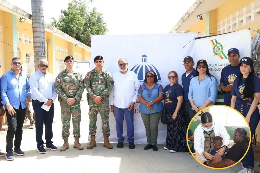 Desarrollo de la Comunidad y Ejército RD llevan jornada asistencial a comunidades de Barahona