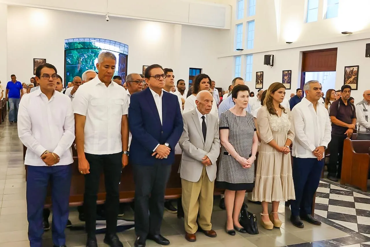 Destacan legado del presidente Antonio Guzmán durante misa por 44 aniversario de su fallecimiento