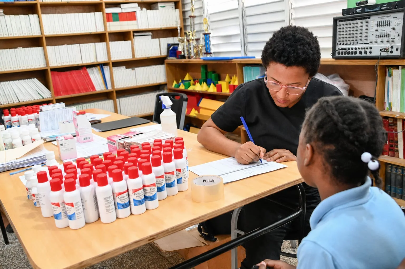 INABIE benefició a más de 14 mil estudiantes con atenciones de salud preventiva durante el año escolar 2025-2026