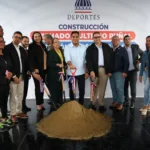 Ministro Kelvin Cruz inicia trabajos de construcción del multiuso del municipio Puñal