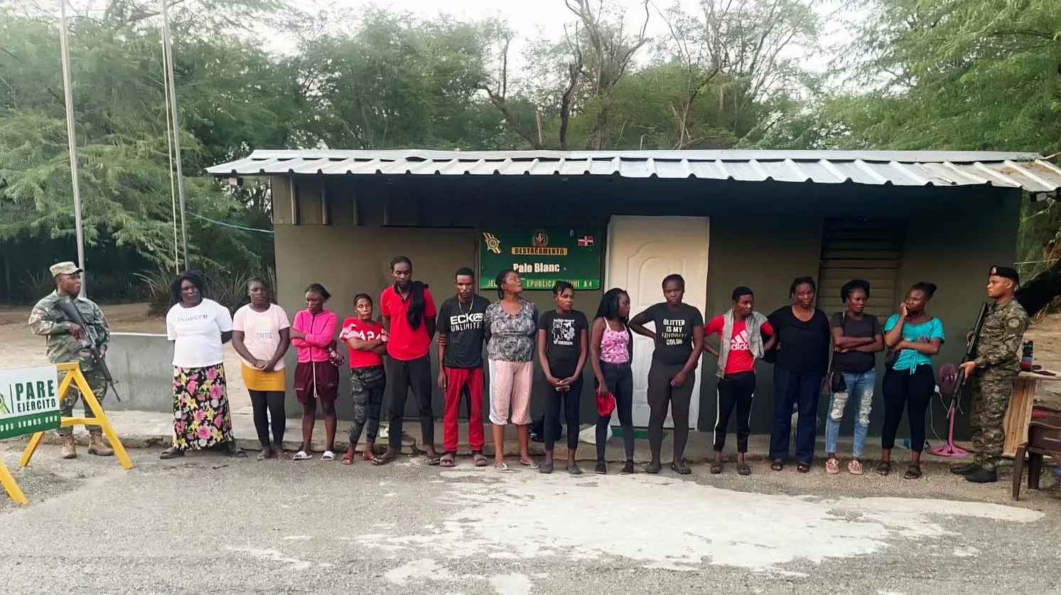 En operativos de interdicción soldados del Ejército detienen a 96 haitianos indocumentados en Dajabón