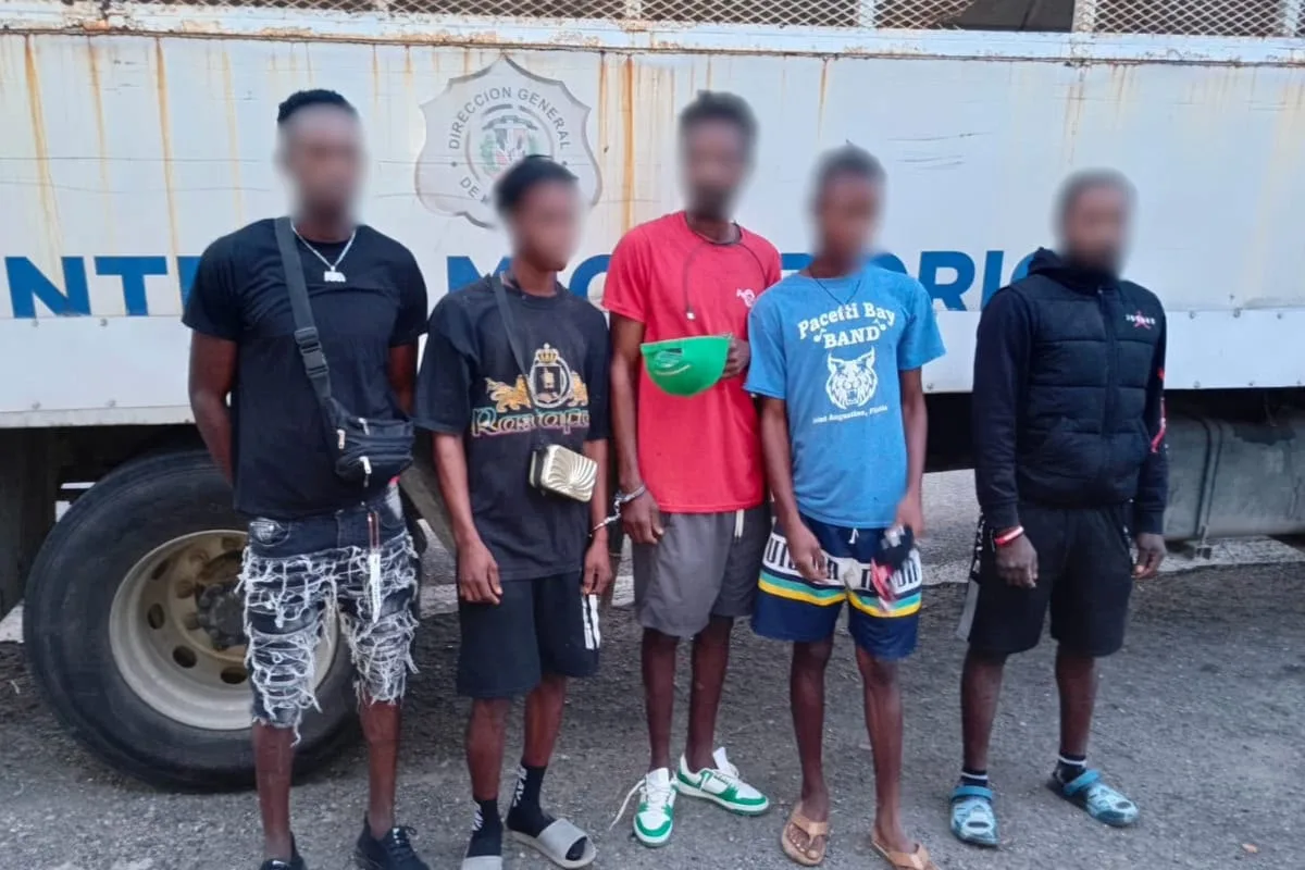 Santo Domingo y 3 provincias fronterizas concentraron el 33% de indocumentados detenidos en el fin de semana