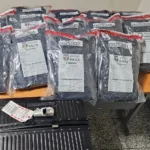 Autoridades interceptan en el AILA maleta con 25 paquetes de marihuana