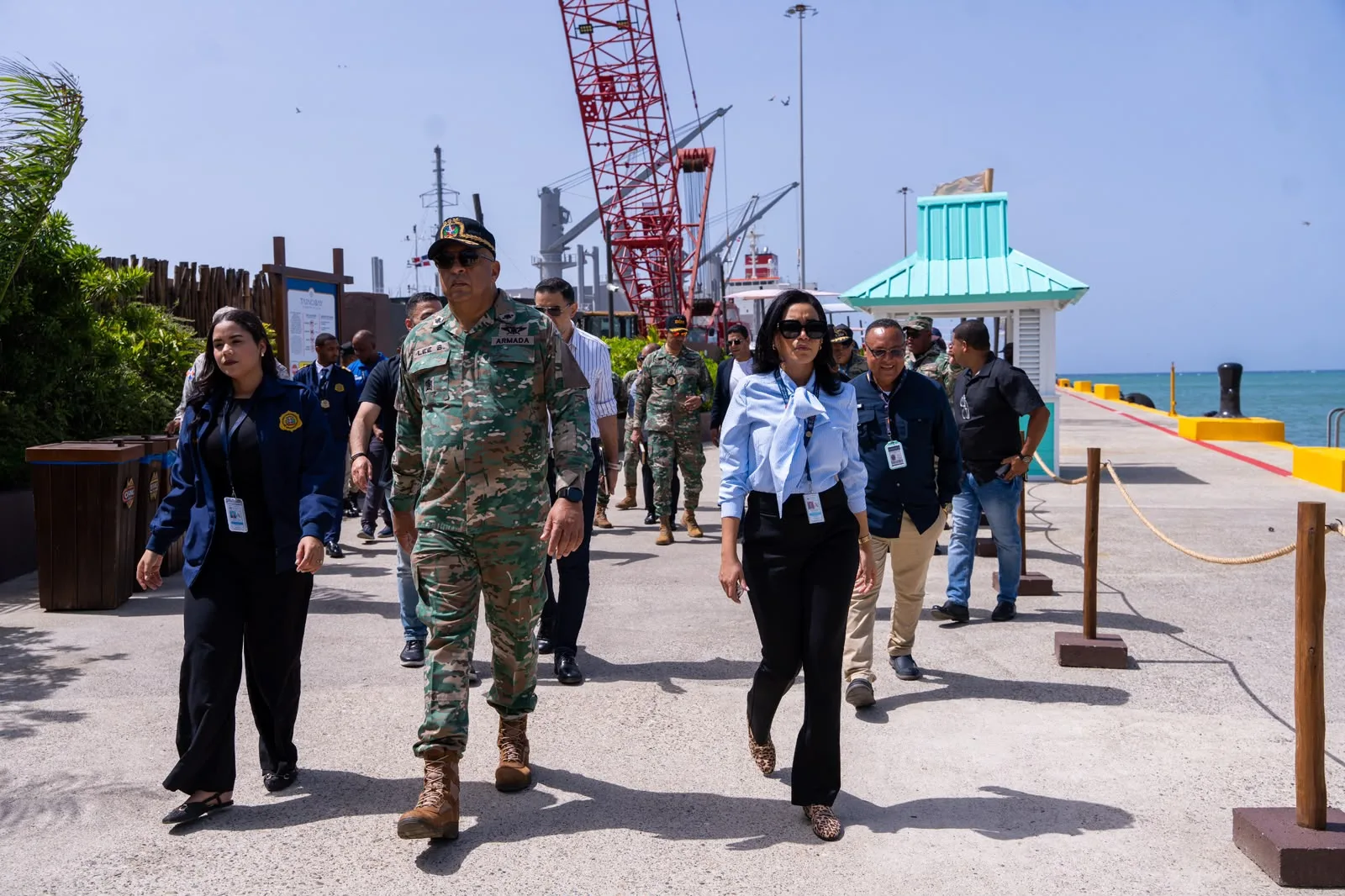 Lee Ballester recorre Santiago y Puerto Plata para supervisar capacidad operativa de Migración en Zona Norte del país