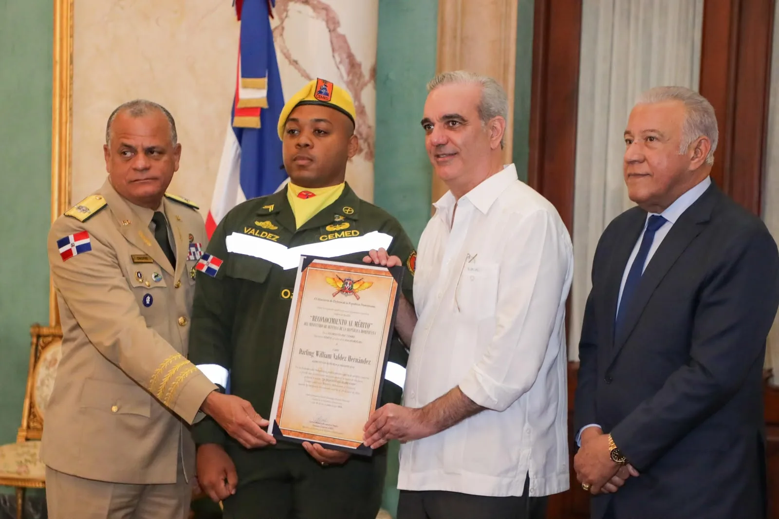 Gobierno venezolano confiere a RD Orden Héroe de Venezuela por invaluable contribución ante terremotos que afectaron esa nación el pasado 24 de junio