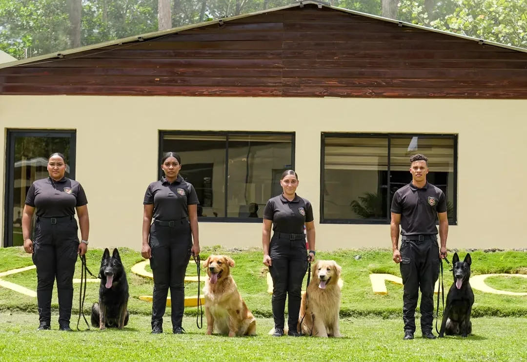 UNIDADES CANINAS: Olfato al servicio de la seguridad del país
