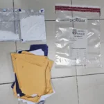 Frustran envío de láminas de presunta cocaína ocultas en folders y documentos