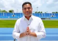 Ministro Kelvin Cruz aclara acceso al Estadio Olímpico Félix Sánchez para atletas de alto rendimiento