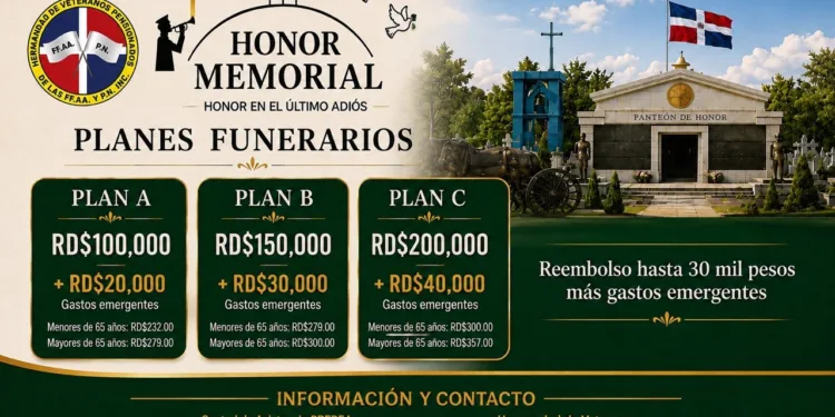 Hermandad de Veteranos continúa mejorando el Plan Funerario Honor Memorial