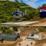 Comandante del Ejército supervisa unidades, entrega tres puestos fronterizos y pone en funcionamiento nuevo helipuerto en la Sierra de Bahoruco