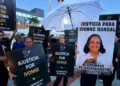 Familiares de Ivonne Handal realizan vigilia y reclaman que Jean Andrés Pumarol responda ante los tribunbales