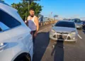 Periodista pide dar con paradero conductor provocó accidente múltiple y huyó del lugar