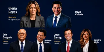 David, Wellington y Carolina los 3 que representan las fuerzas del PRM