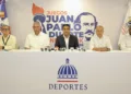 Ministro Kelvin Cruz anuncia los Juegos Juan Pablo Duarte NY 2026