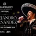 Alejandro Fernández se presentará en concierto en Punta Cana este 26 de septiembre