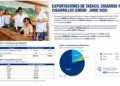 Exportaciones de tabaco de RD aumentan un 86% entre enero y junio del 2026, infoma el INTABACO