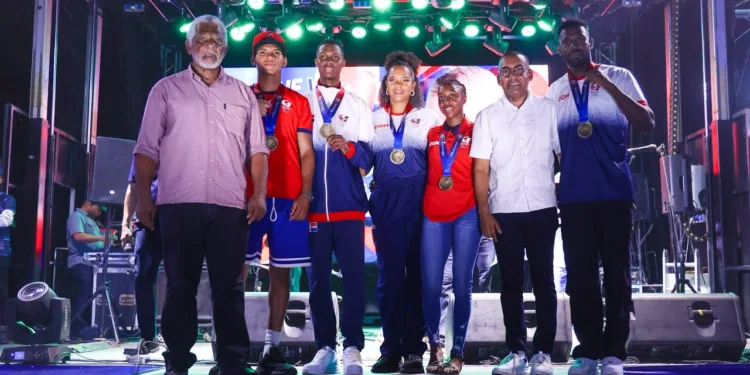 Monte Plata reafirma que es cuna de campeones con 27 medallas en los Juegos Centroamericanos