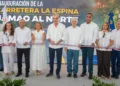 Presidente Luis Abinader inaugura carretera Las Espinas en Jamao al Norte