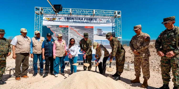 Gobierno inicia construcción de 14.5 kilómetros de verja perimetral fronteriza en Jimaní
