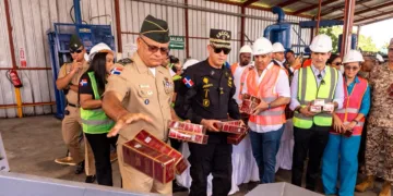 El MICM y el CECCOM incineran más de 28.3 millones de mercancías ilícitas