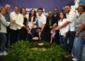Fellito Suberví inicia el saneamiento de cañada en Los Guaricanos