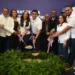 Fellito Suberví inicia el saneamiento de cañada en Los Guaricanos