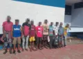 Amplio despliegue de Migración en Tenares culmina con 57 extranjeros detenidos