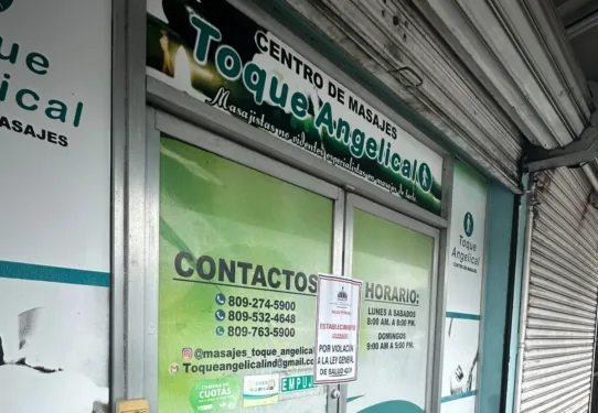 Ministerio de Salud Pública cierra centro de masajes que operaba sin licencia de habilitación