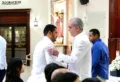 Presidente Abinader participa en misa novenario por fallecimiento de madre de Miguel Medina