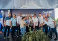 Fellito Suberví deja iniciado el saneamiento de cañada Santa Clara y red de alcantarillado sanitario, en Capotillo