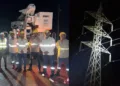 ETED refuerza con brigadas especializadas y drones las labores de localización de avería en línea Navarrete–Imbert II