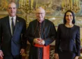 Presidente Abinader y secretario de Estado de la Santa Sede, Pietro Parolin abordan asuntos de Estado y la situación internacional en el Vaticano
