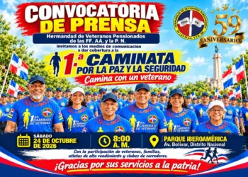 Atletas de alto rendimiento y clubes de corredores acompañarán a los veteranos en caminata por la salud, la paz y la seguridad