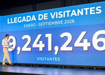 RD recibe más 9,2 millones de visitantes hasta septiembre