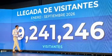 RD recibe más 9,2 millones de visitantes hasta septiembre