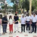 David Collado entrega 3 parques y una iglesia remozada en Boca Chica