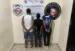 En la intervención, los agentes coordinados por el Ministerio Público ocuparon drogas, un arma, radios de comunicación, balanzas, dinero y otras evidencias